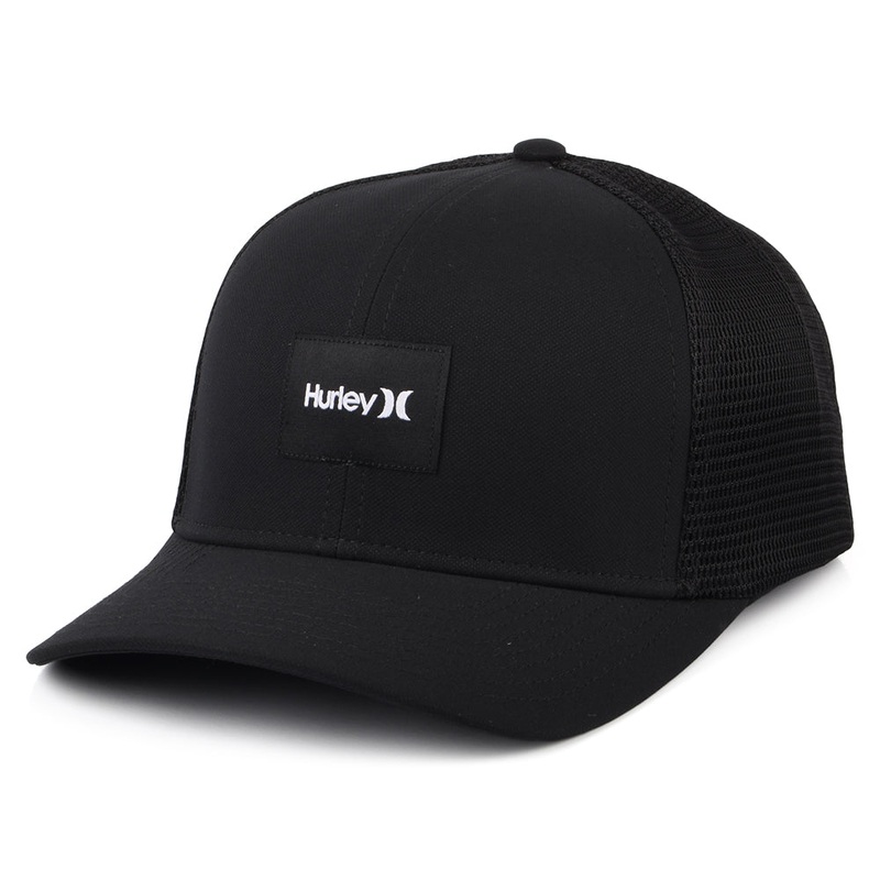 Hurley Hats Warner Trucker Cap – Black Adjustable
