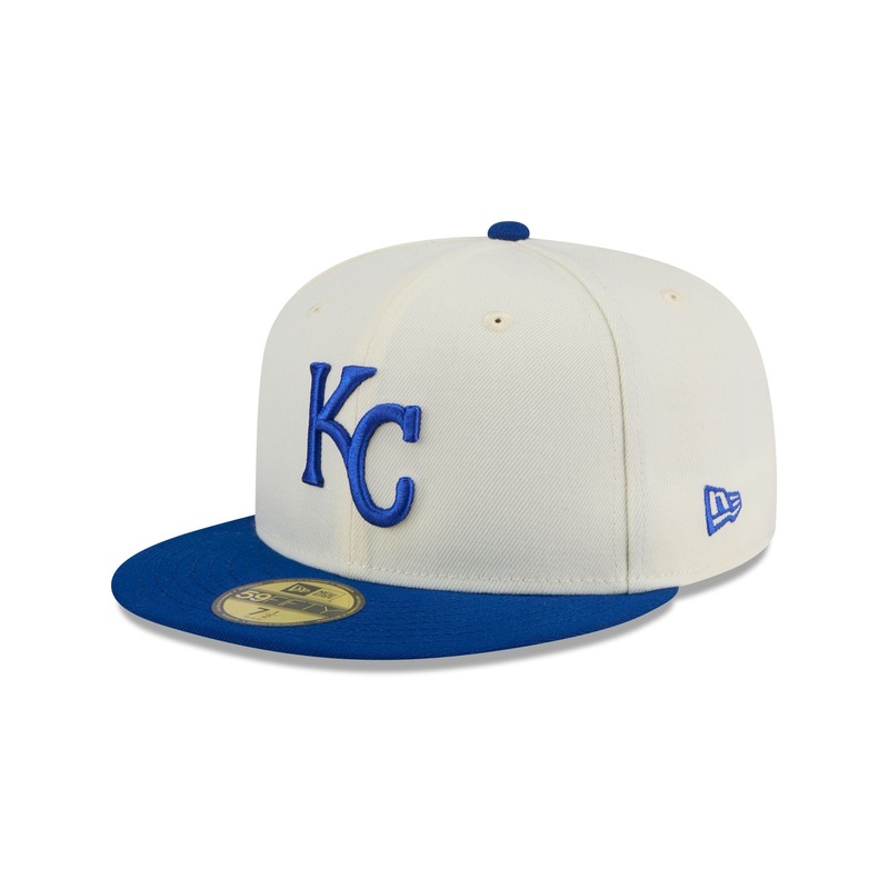 Kansas City Royals Chrome 59FIFTY Fitted Hat 7