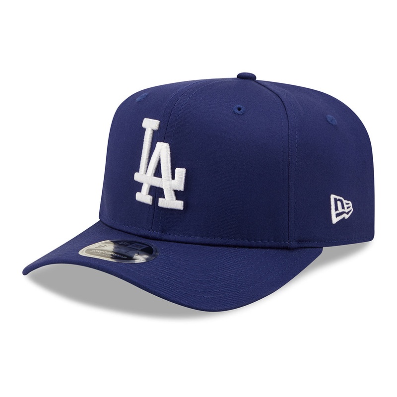 New Era 9FIFTY L.A. Dodgers Stretch Snapback Cap – MLB Team Colour – Royal Blue Small/Medium