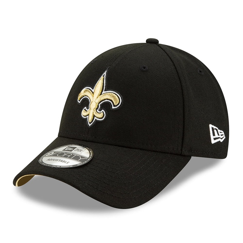 New Era 9FORTY New Orleans Saints Baseball Cap – NFL The League – Black Adjustable