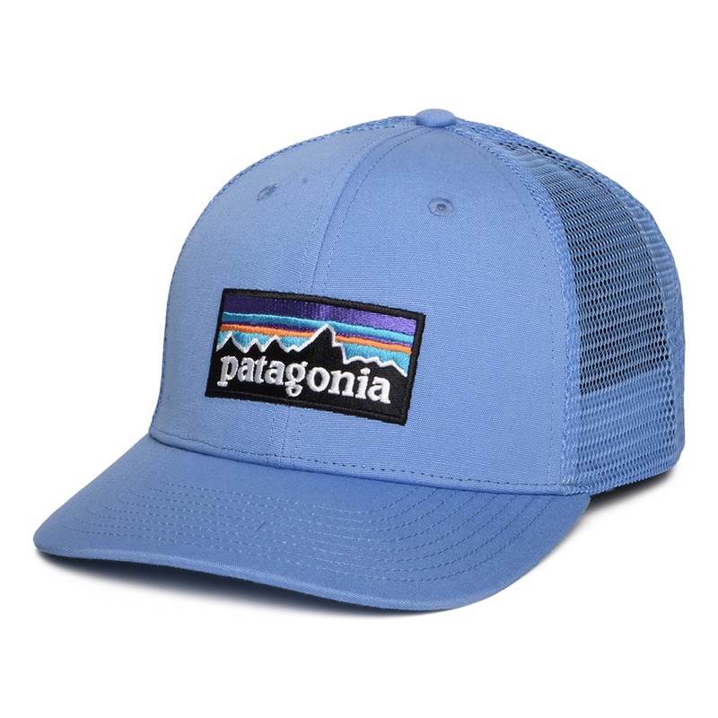 Patagonia Hats P-6 Logo Organic Cotton Trucker Cap – Ocean Adjustable