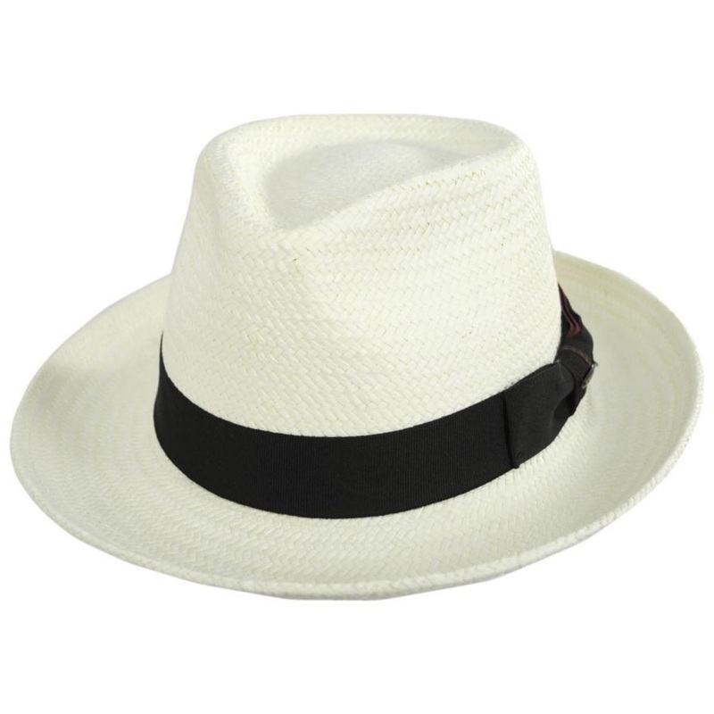 Botanic Toyo Straw Fedora Hat BLEACH S/M