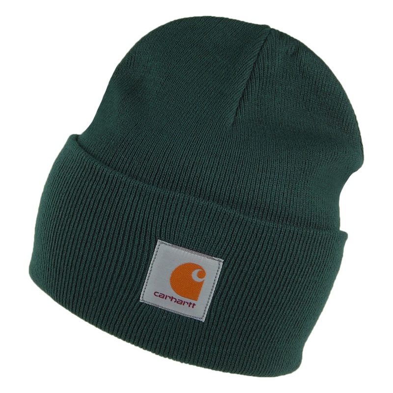 Carhartt WIP Hats Watch Cap Beanie Hat – Dark Green 1-Size