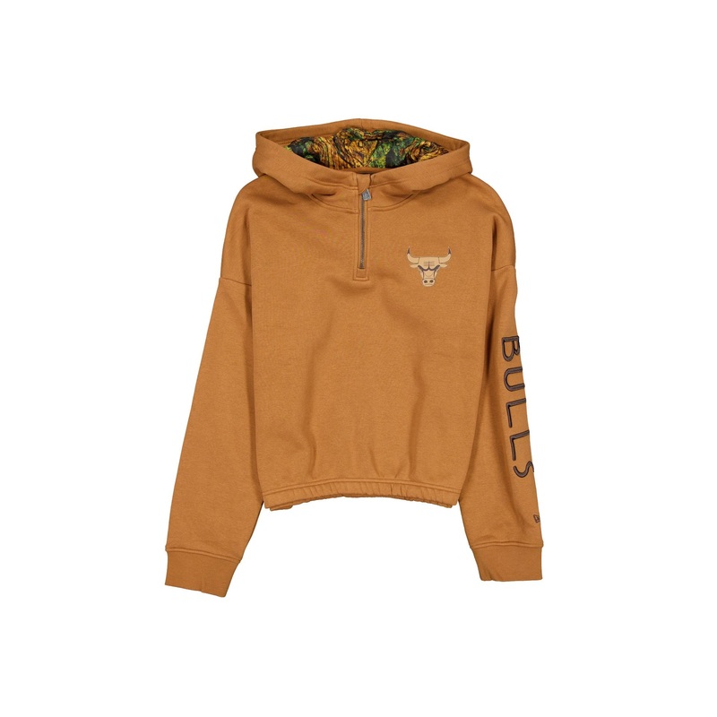 Chicago Bulls 2025 All-Star Game Victory Grove Women’s Light Bronze Hoodie XS