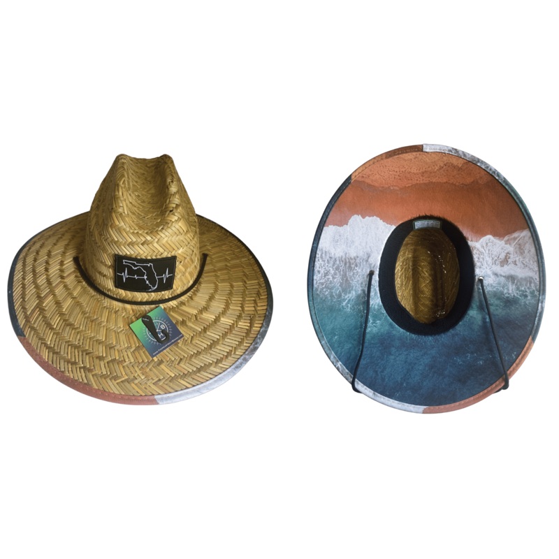 Florida Straw – Sun Hat – Shoreline