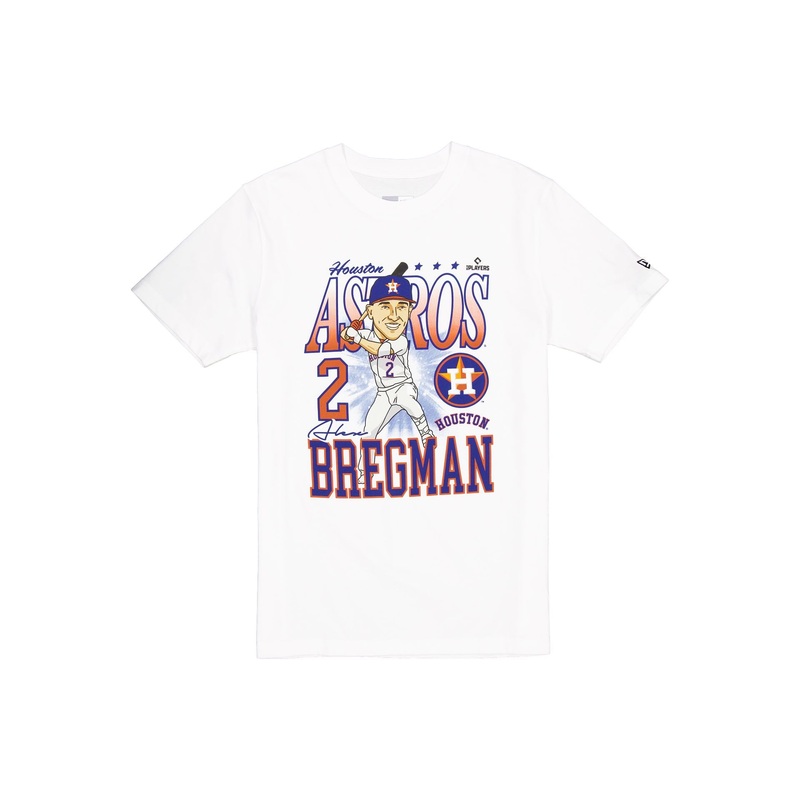 Houston Astros Alex Bregman Caricature T-Shirt S