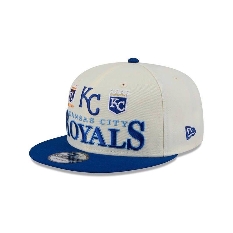 Kansas City Royals Archive 9FIFTY Snapback Hat One Size