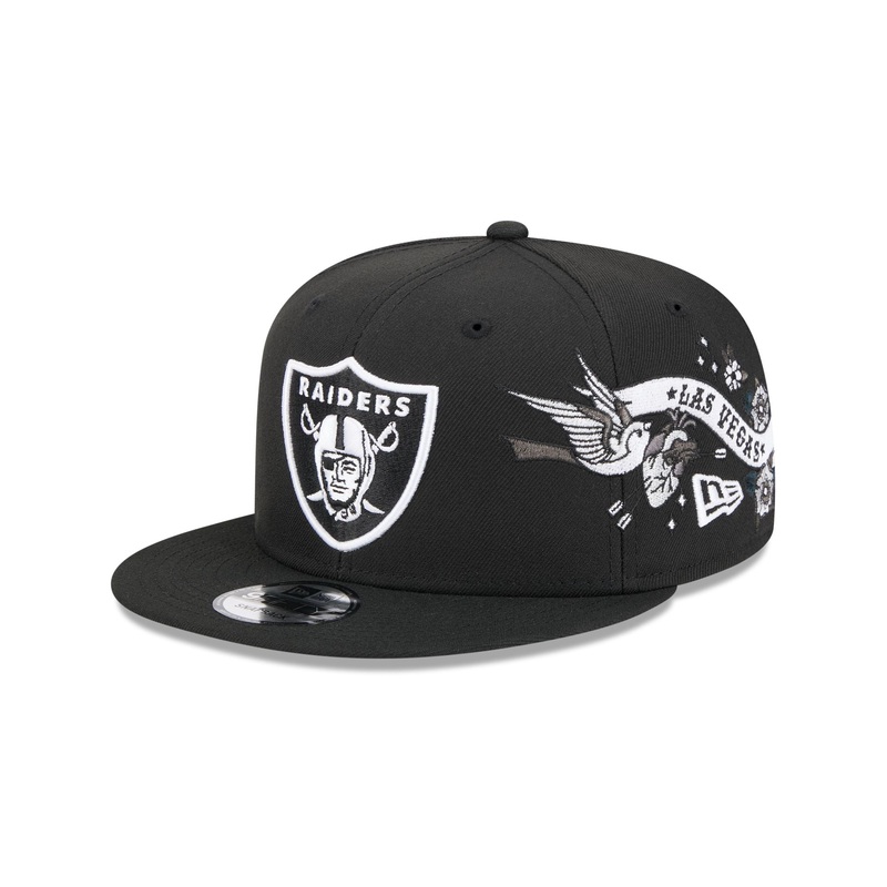 Las Vegas Raiders City Art 9FIFTY Snapback Hat One Size
