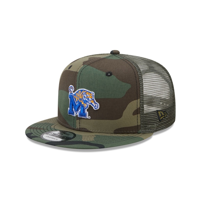 Memphis Tigers Camo 9FIFTY Trucker Hat One Size