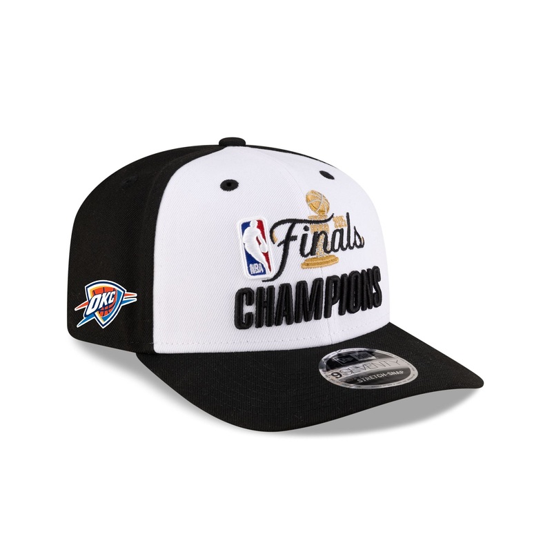 Oklahoma City Thunder 2025 NBA Champions Parade 9SEVENTY Stretch-Snap Hat One Size