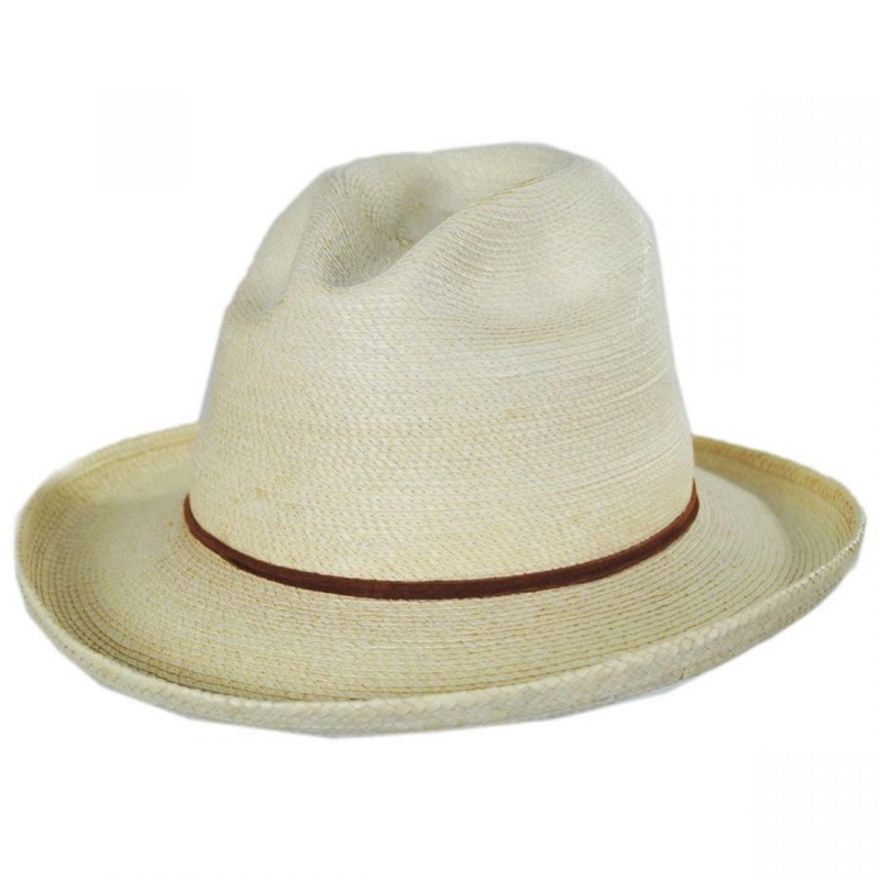 RB’s Guatemalan Fine Palm Leaf Straw Hat NATURAL 6 7/8