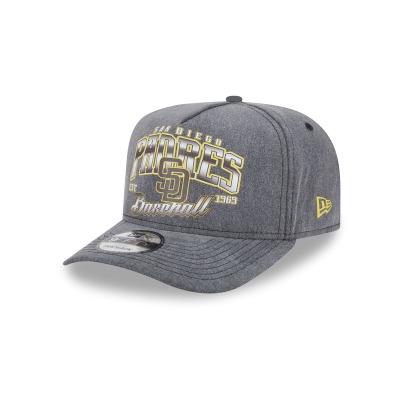 San Diego Padres Washed 9FIFTY A-Frame Snapback Hat One Size