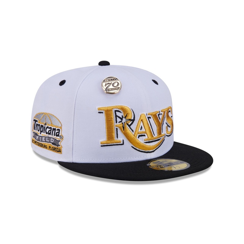 Tampa Bay Rays 70th Anniversary 59FIFTY Fitted Hat 7