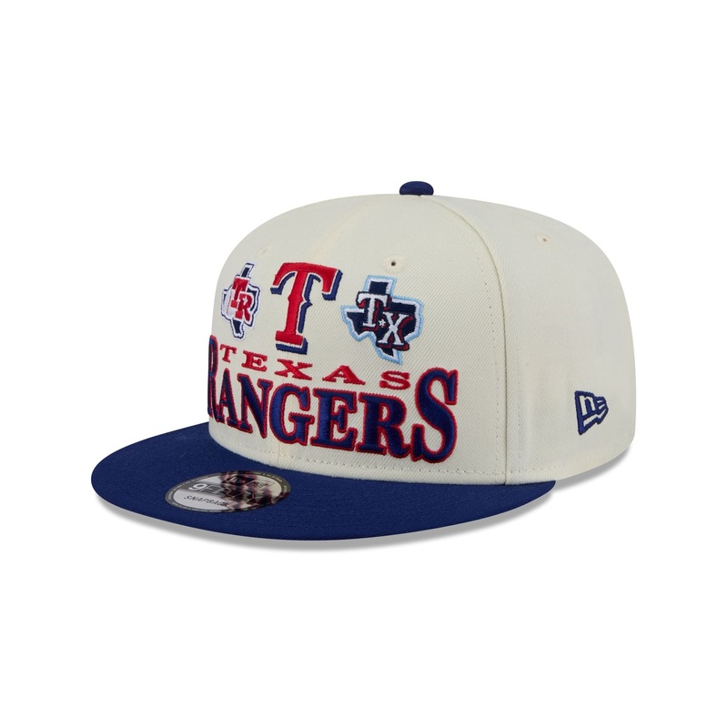 Texas Rangers Archive 9FIFTY Snapback Hat One Size