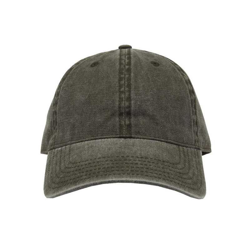 The Game GB465 Pigment-Dyed Cap Army Green