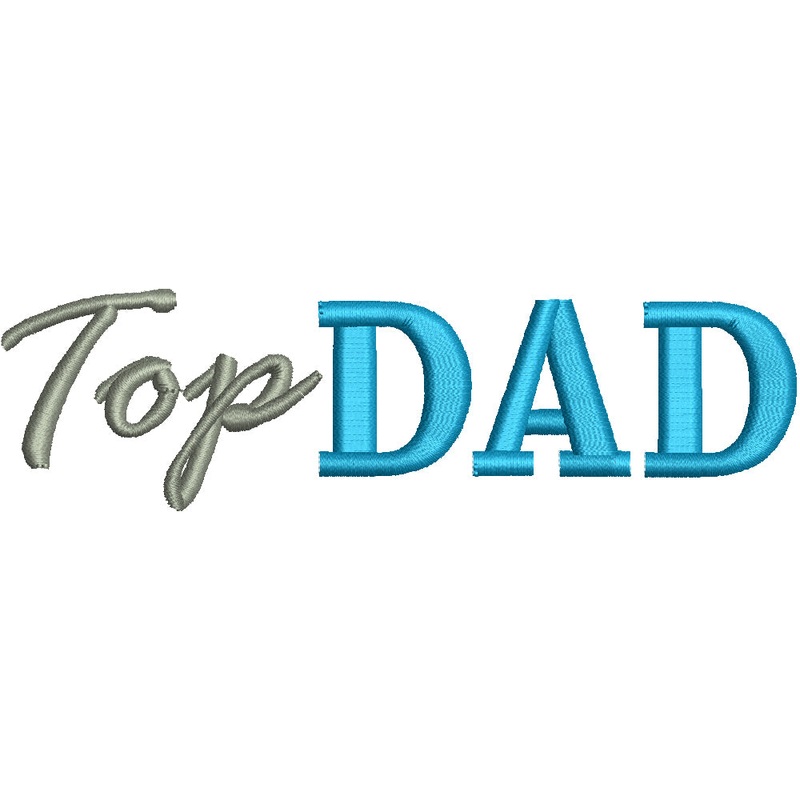 Top Dad Letters Default Title One Size