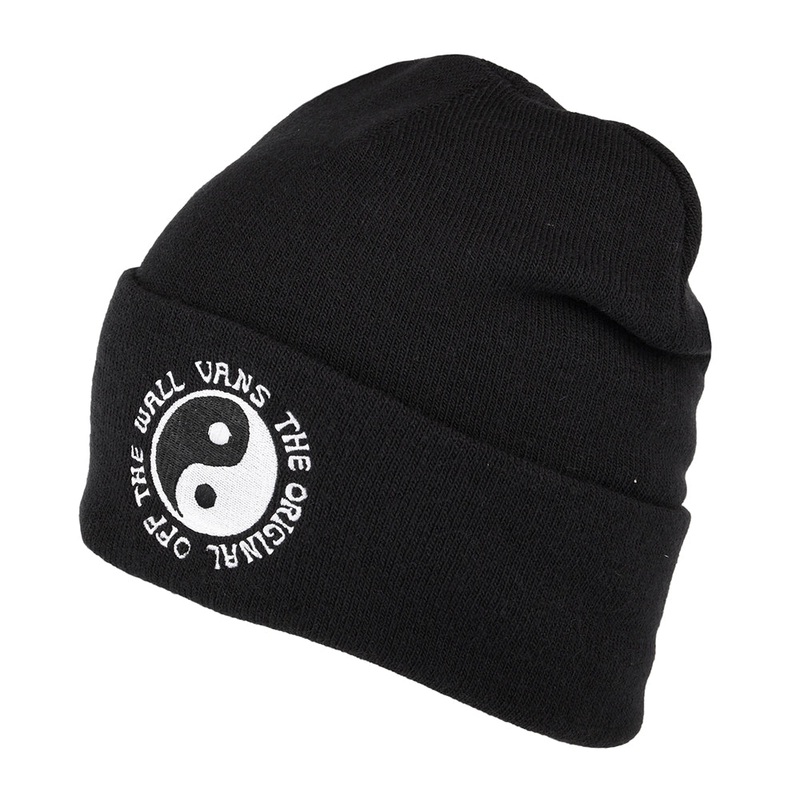 Vans Hats Breakin Rules Beanie Hat – Black 1-Size