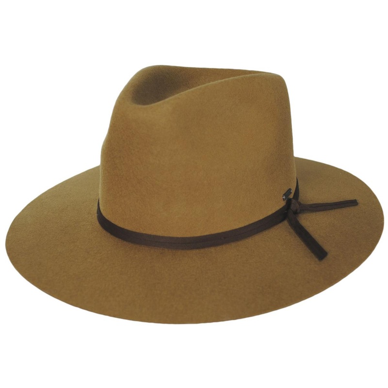 Cohen Wool Felt Cowboy Hat – FW23 GOLDEN BROWN S