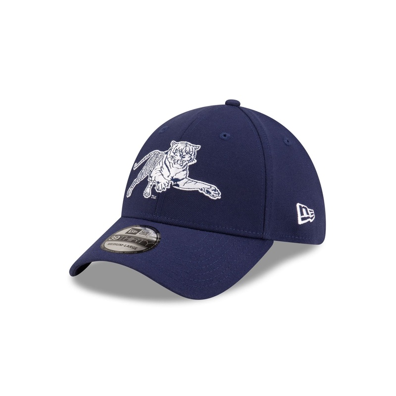 Jackson State Tigers Mascot 39THIRTY Stretch Fit Hat S/M