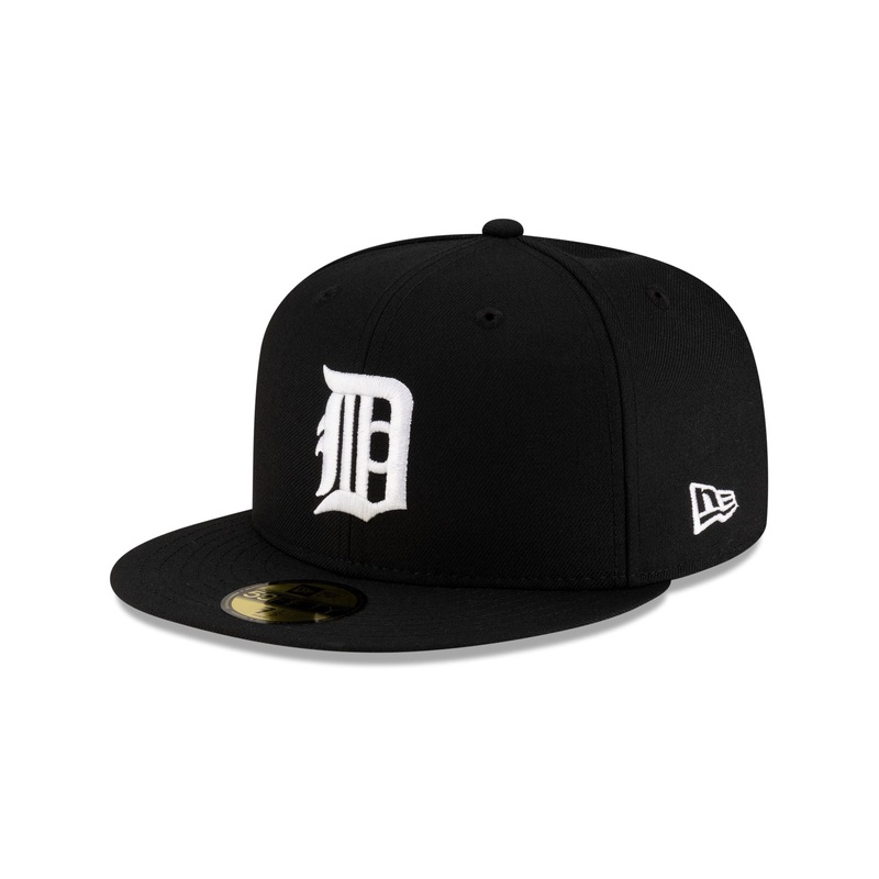 Just Caps Gothic Script Detroit Tigers 59FIFTY Fitted Hat 7