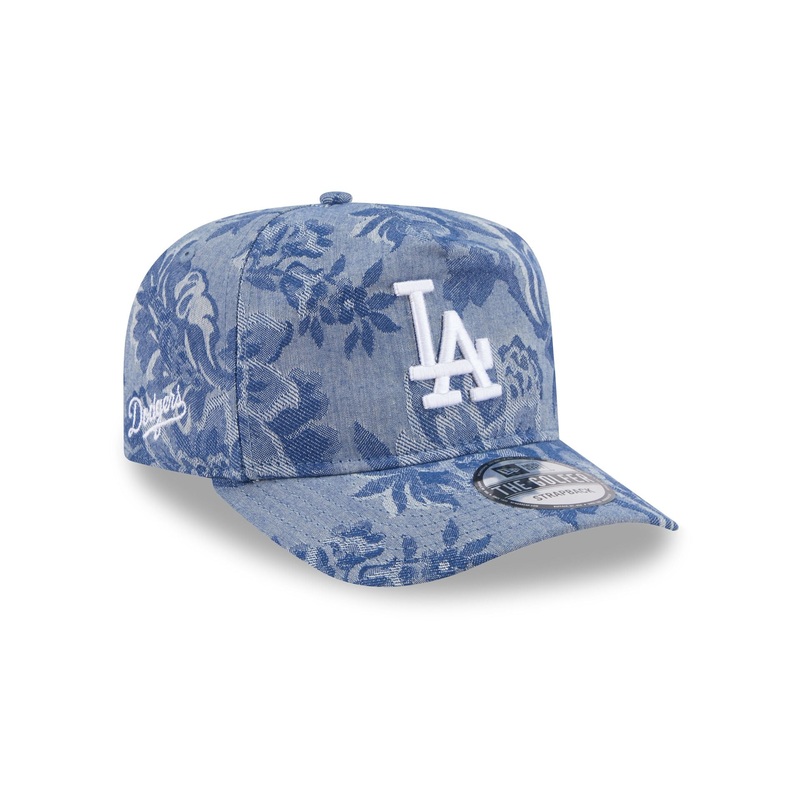 Los Angeles Dodgers Denim Jacquard Golfer Hat One Size