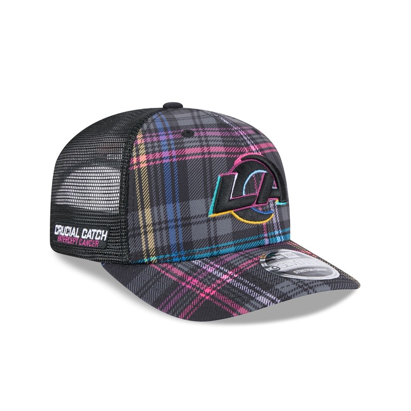 Los Angeles Rams 2024 Crucial Catch 9SEVENTY Trucker Hat One Size