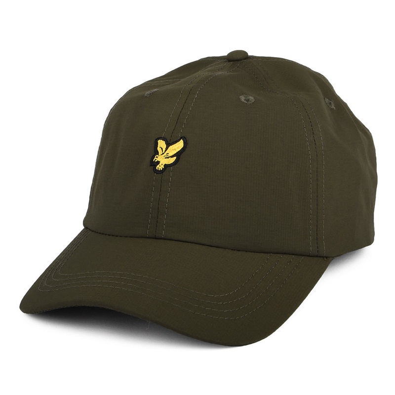 Lyle & Scott Hats Ripstop Baseball Cap – Olive Adjustable