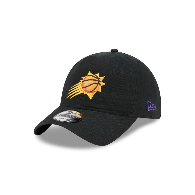 Phoenix Suns Black 9TWENTY Adjustable Hat One Size