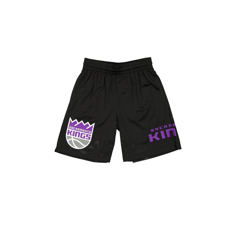 Sacramento Kings Mesh Black Shorts S