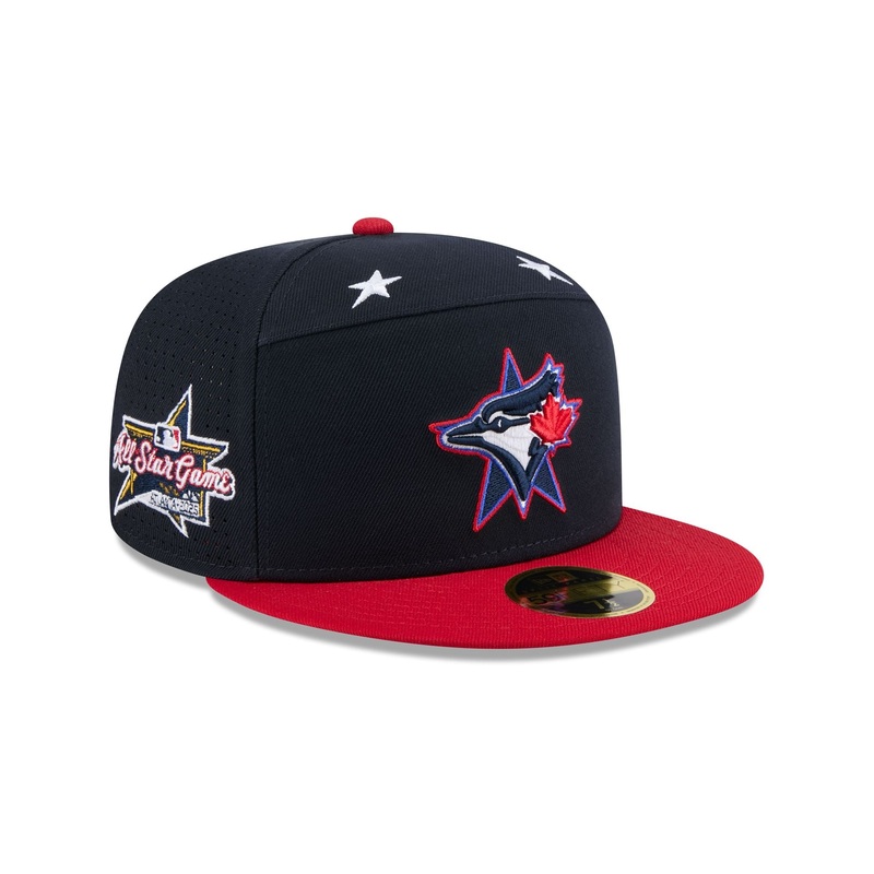 Toronto Blue Jays 2025 All-Star Game Workout Split Panel 59FIFTY Fitted Hat 7