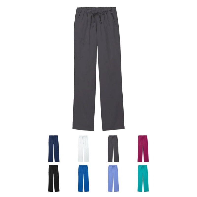Wink Womens Petite WorkFlex Cargo Pant WW4550P WonderWink Black 2XSP