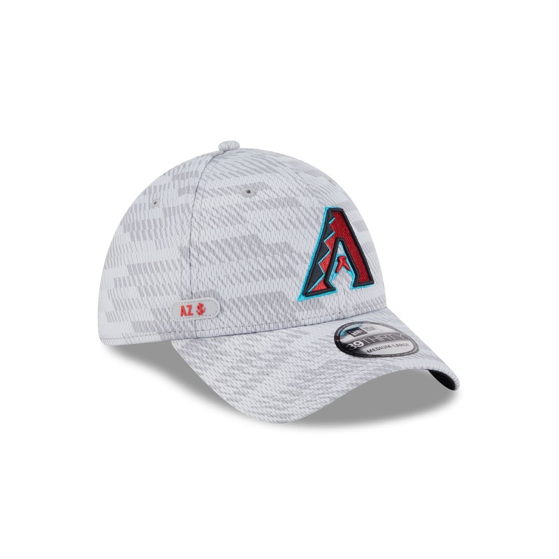 Arizona Diamondbacks 2025 Clubhouse Gray 39THIRTY Stretch Fit S/M