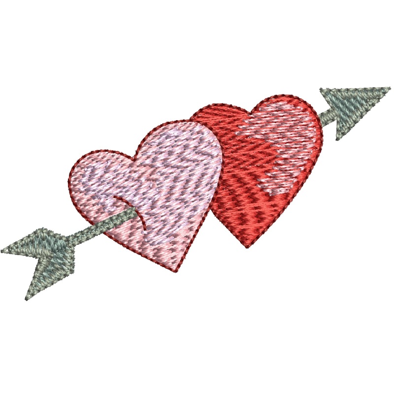Arrow and Heart Default Title One Size