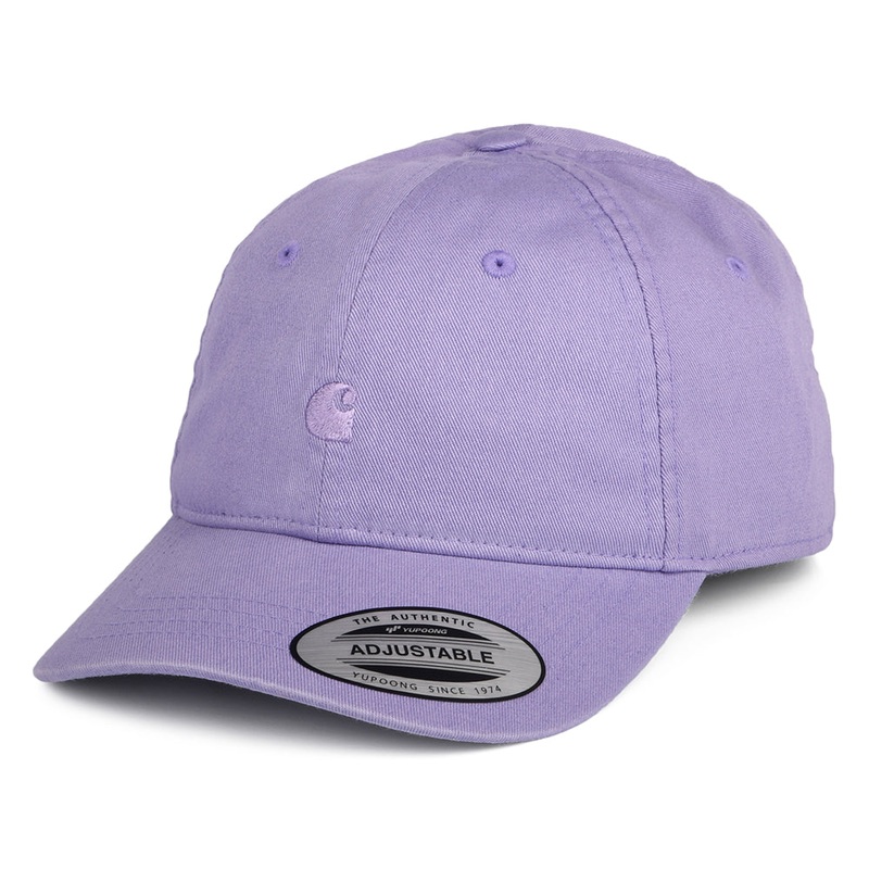 Carhartt WIP Hats Madison Logo Baseball Cap – Violet Adjustable