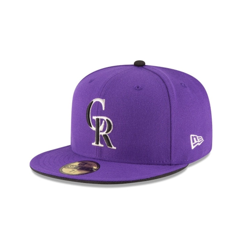 Colorado Rockies Authentic Collection Alt 2 59FIFTY Fitted Hat 6 7/8
