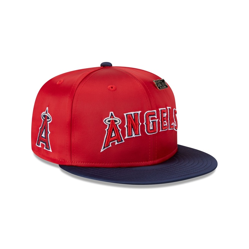 Los Angeles Angels Satin Pin 9FIFTY Snapback Hat One Size