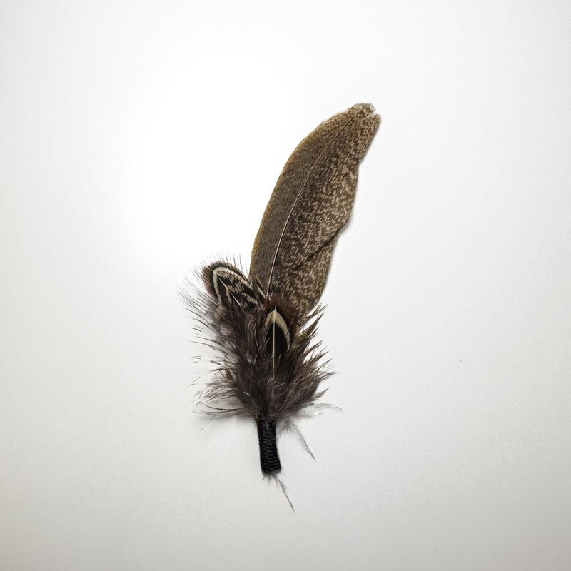 Pearl Plume | Hat Feather Cream