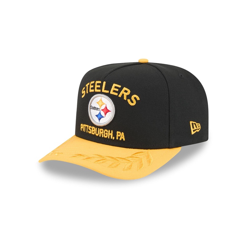 Pittsburgh Steelers 2025 Draft 9FIFTY A-Frame Snapback Hat One Size