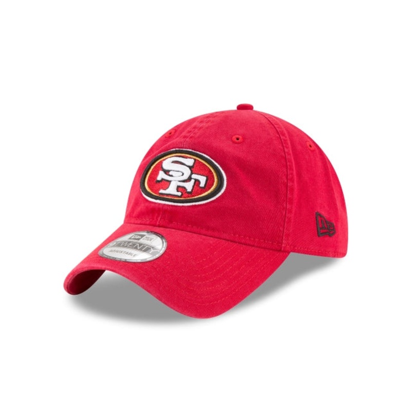 San Francisco 49ers Core Classic Red 9TWENTY Adjustable Hat One Size
