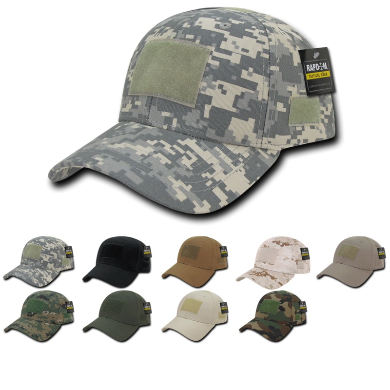 Tactical Operator Hat Structured Baseball Cap Patch Military Army – Rapdom T78 Universal Digital Camo