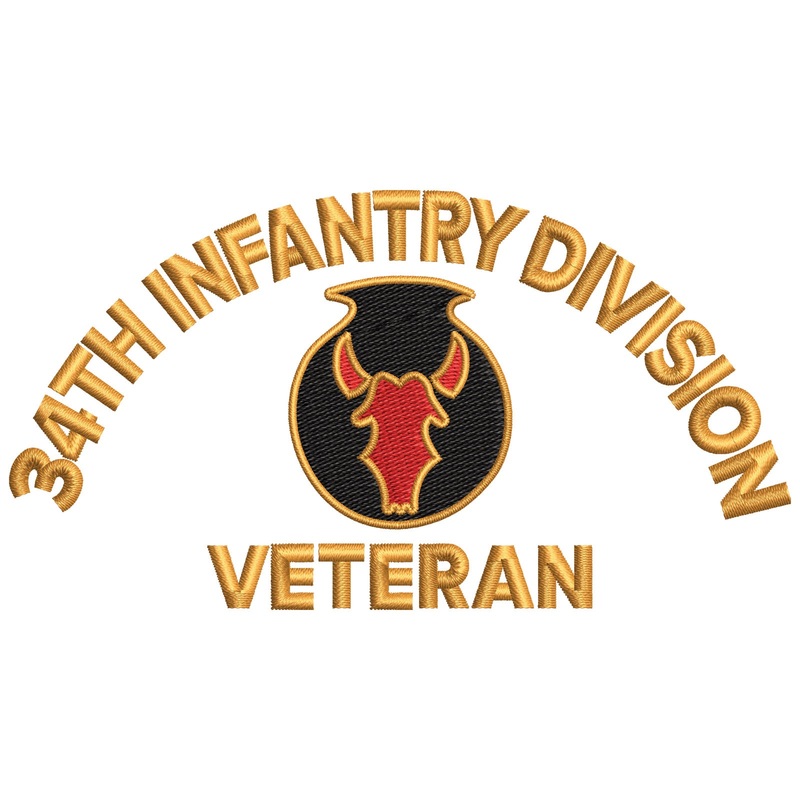 U.S. Army 34th Infantry Division U.S. Army 34th Infantry Division One Size