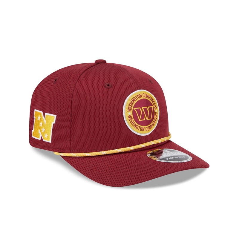 Washington Commanders 2024 Sideline 9SEVENTY Stretch-Snap Hat One Size