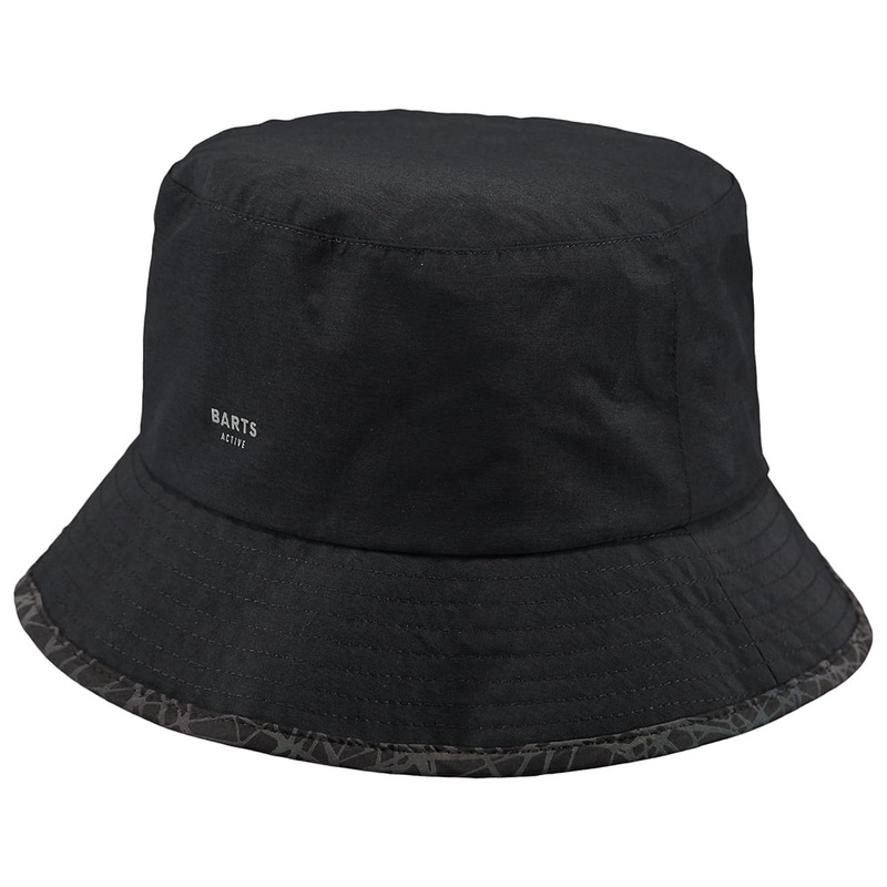 Barts Hats Active Water Resistant Bucket Hat – Black 1-Size