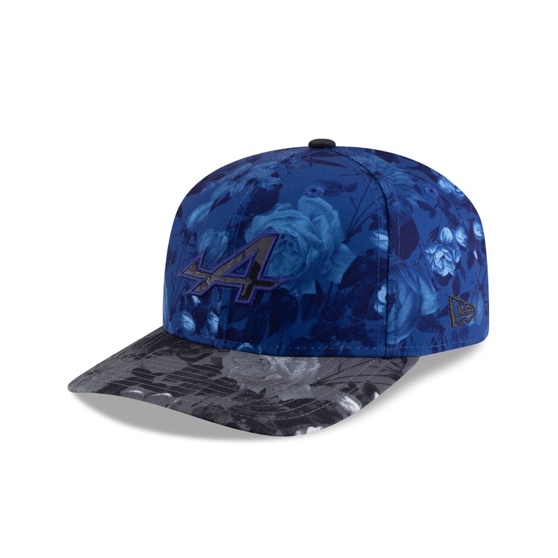 BWT Alpine F1 Team Tonal Floral 9FIFTY Pre-Curve Snapback Hat S/M