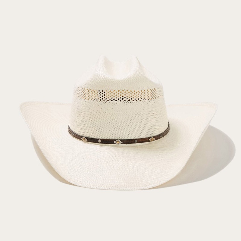 Lobo 10X Straw Cowboy Hat Natural 6 3/4
