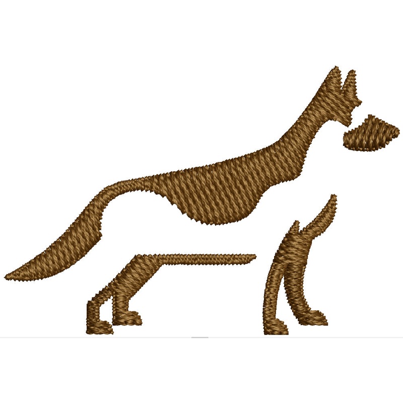 Minimal German Shepherd Default Title One Size