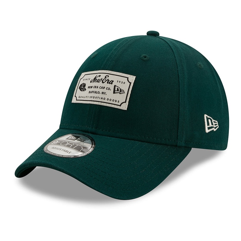 New Era 9FORTY Baseball Cap – NE Heritage – Dark Green Adjustable