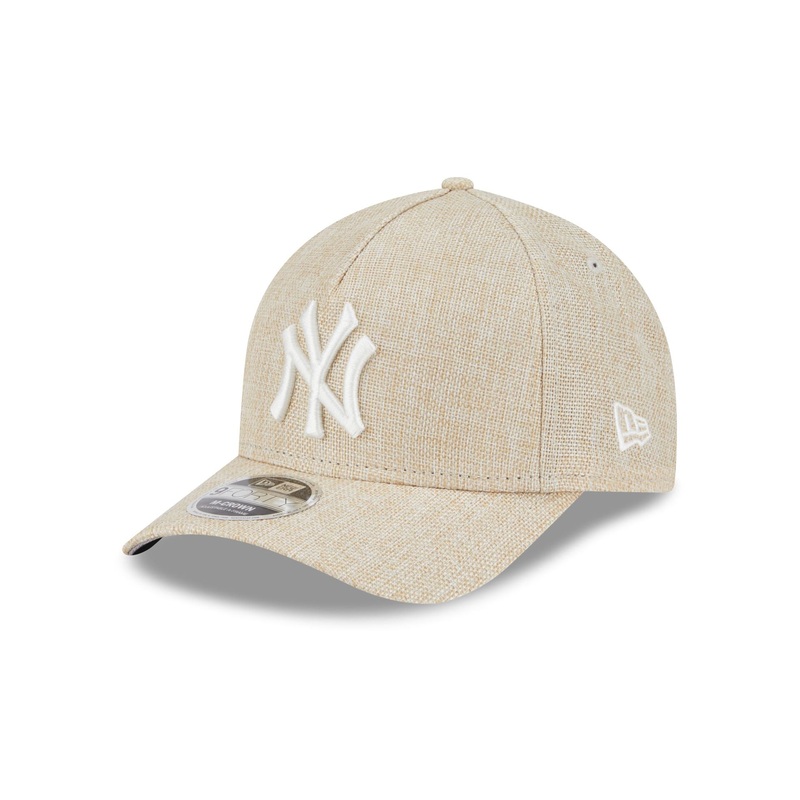 New York Yankees Cotton Weave Stone 9FORTY M-Crown A-Frame Snapback Hat One Size