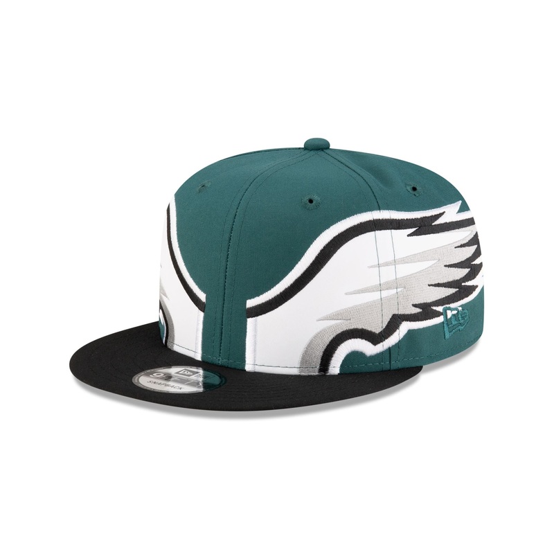 Philadelphia Eagles Helmet Pack 9FIFTY Snapback Hat One Size