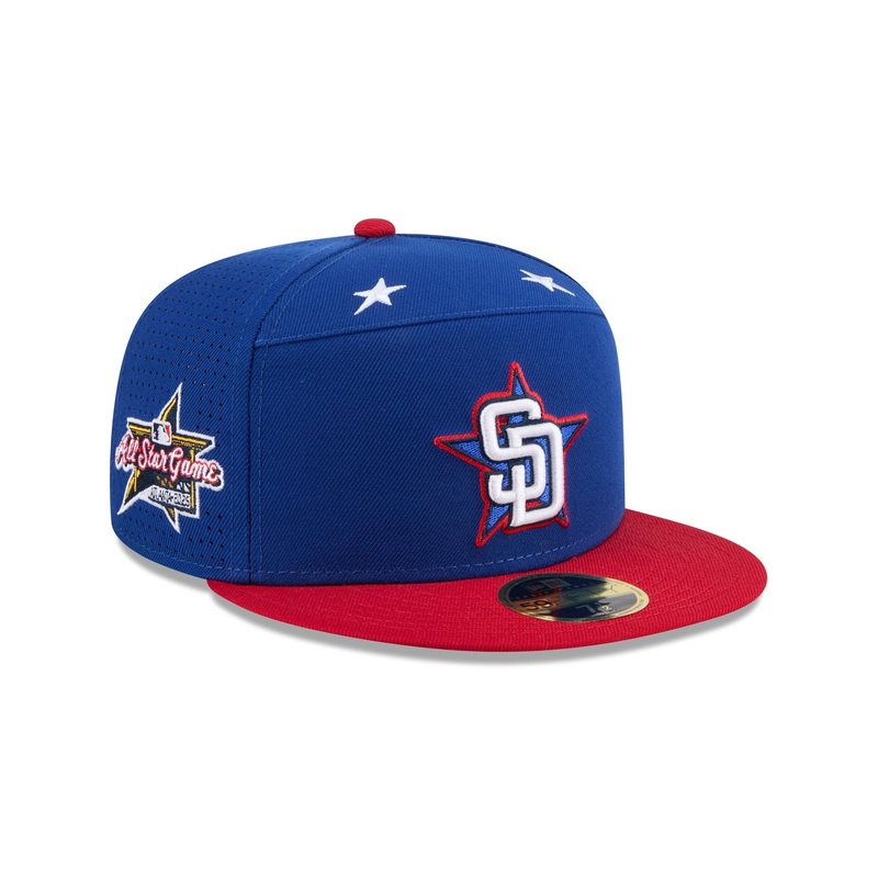 San Diego Padres 2025 All-Star Game Workout Split Panel 59FIFTY Fitted Hat 7